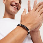 Double strand leather bracelet